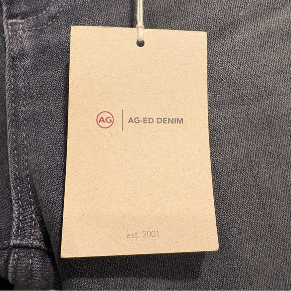 AG Farrah Boot Crop Jeans in Color 16 Years Ray Womens 28 High Waist Raw Hem - Picture 4 of 16